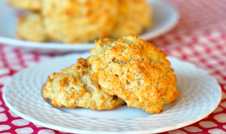 Cheddar-sage biscuits