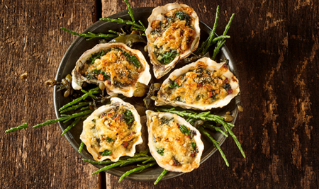 Oysters Rockefeller